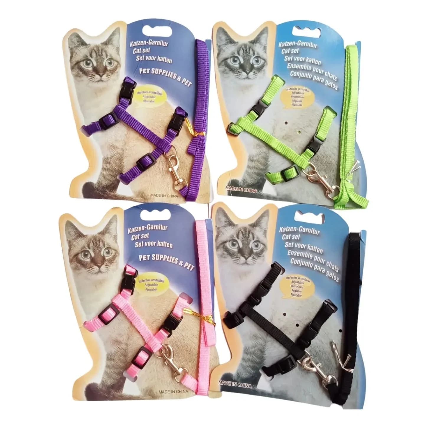 Cat Belt Harness (Assorted) 1 Piece