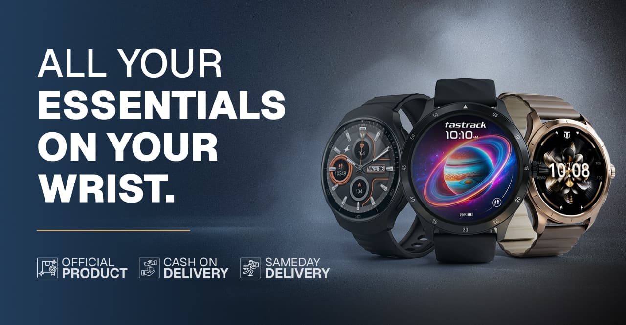 All your essentials on your wrist — smart watches