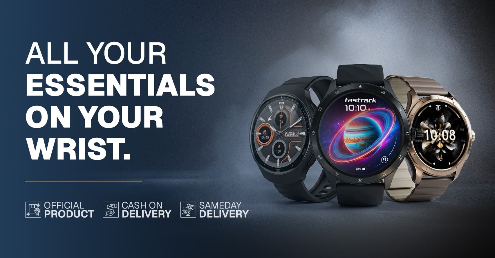 All your essentials on your wrist — smart watches