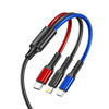 Picture of Awei CL-971 3-In-1 Braided Fast Charging Data Cable