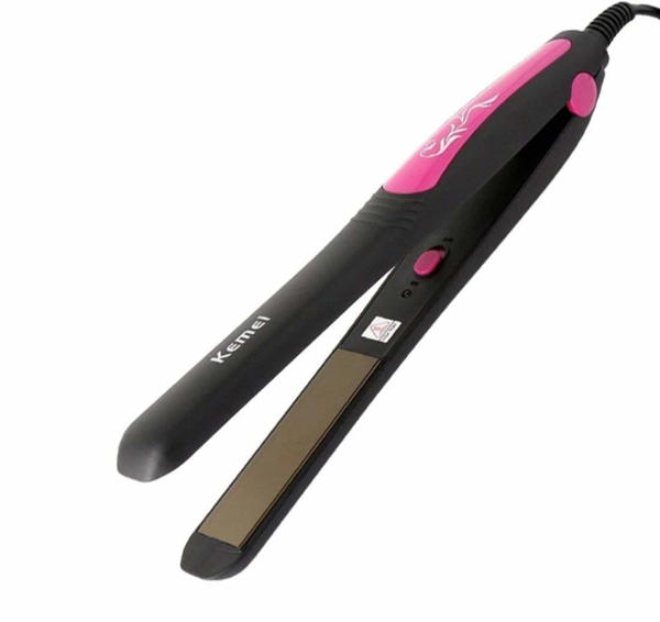 Picture of Kemei KM-328 Professional Hair Straightener (Pink)