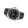 Picture of Casio Enticer Date Chocolate Belt Watch MTP-VD01L-1BVUDF