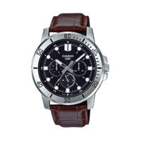 Picture of Casio Enticer Multifunction Chocolate Belt Watch MTP-VD300L-1EUDF