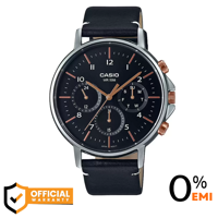 Picture of Casio Enticer MTP-E321L-1AVDF Leather Black Belt Watch for Men