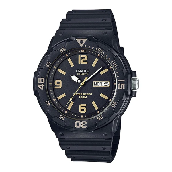 Picture of Casio Youth Day Date Resin Belt Watch MRW-200H-1B3VDF