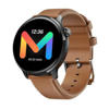 Picture of Mibro Lite 2 BT Calling AMOLED Smart Watch 2ATM with free strap - Brown Leather-Black