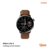 Picture of Mibro Lite 2 BT Calling AMOLED Smart Watch 2ATM with free strap - Brown Leather-Black