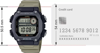 Picture of Casio Youth Sports Digital Resin Belt Watch DW-291HX-5AVDF