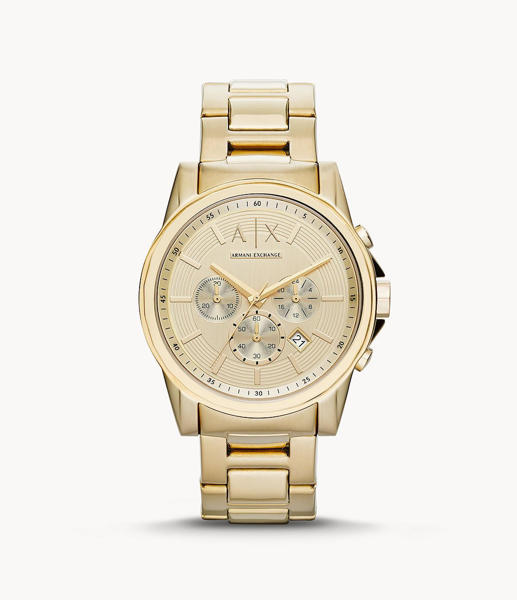 Picture of Armani Exchange Men’s Chronograph Gold-Tone Stainless Steel Watch AX2099