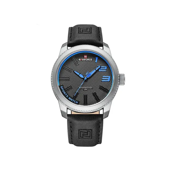 Picture of NAVIFORCE 9202 Casual Quartz Men Analog Wristwatch- Black Blue