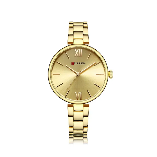 Picture of CURREN 9017 Luxury Brand Watch – For Women –Gold