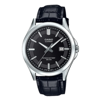 Picture of Casio MTS-100L-1AV Enticer Sapphire Date Black Leather Belt Men’s Watch