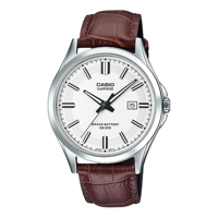 Picture of Casio MTS-100L-7AV Enticer Sapphire Date Black Leather Belt Men’s Watch
