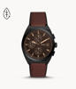 Picture of Fossil Men’s Everett Chronograph Brown Leather Watch FS5798