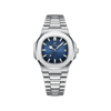 Picture of Poedagar 613 Business Quartz Luxury Stainless Steel Luminous Watch for Men- Silver Blue