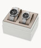 Picture of Fossil His and Her Fenmore Midsize Multifunction Stainless Steel Watch Gift Set BQ2469SET