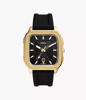 Picture of Fossil Men’s Inscription Three-Hand Date Black Silicone Watch FS5981