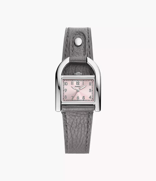 Picture of Fossil Women’s Harwell Three-Hand Light Gray LiteHide™ Leather Watch ES5265