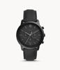 Picture of Fossil Men’s Neutra Chronograph Black Leather Watch FS5503