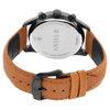 Picture of Titan Quartz Multifunction Black Dial Leather Strap Watch for Men 1805NL02