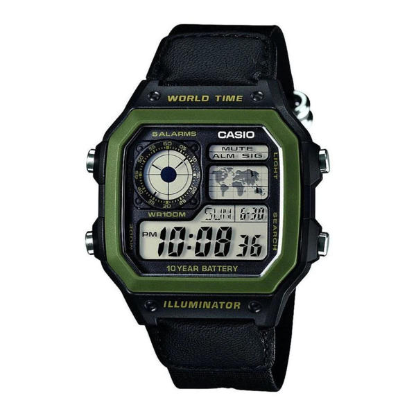 Picture of Casio AE-1200WHB-1BV World Time Men’s Watch