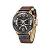 Picture of LIGE 8917 Mens Luxury Military Leather Watch
