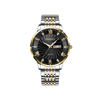 Picture of Tisselly 079 Stainless Steel Men’s Quartz Watch- Silver Gold & Black