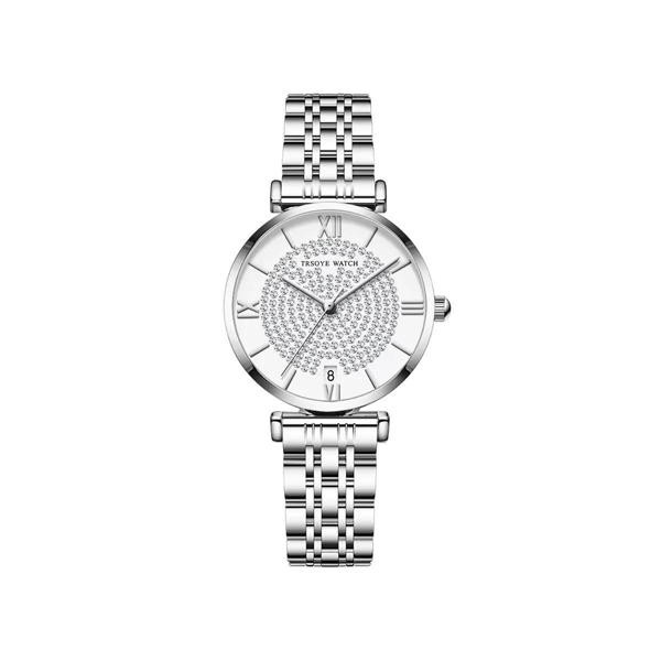 Picture of Trsoye 8821 luxury quartz women fashion watch- Silver