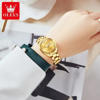 Picture of OLEVS 5563 Luxury Fashion round Ladies Quartz Watch – Gold