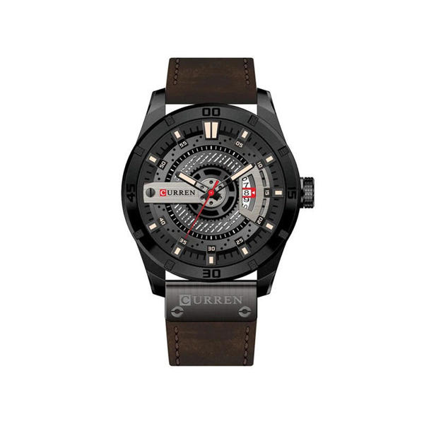 Picture of CURREN 8301 PU Leather Quartz Watch for Men – Dark Brown