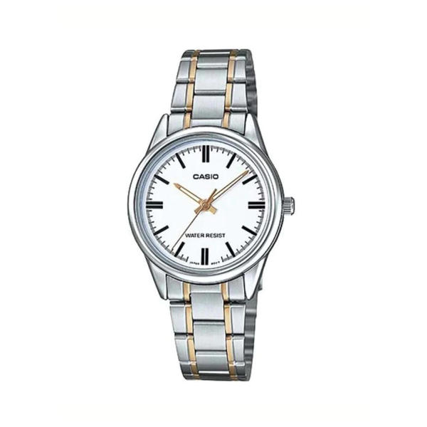 Picture of Casio Enticer Two Tone Ladies Chain Watch LTP-V005SG-7AUDF