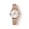 Picture of OLEVS 5536 Diamond Cart Luxury Exquisite Water-resistant Ladies Watch- Rose Gold & White