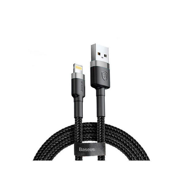 Picture of Baseus Cafule Lightning Braided Cable 1M - Black
