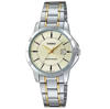 Picture of Casio Enticer Date Two Tone Ladies Chain Watch LTP-V004SG-9AUDF