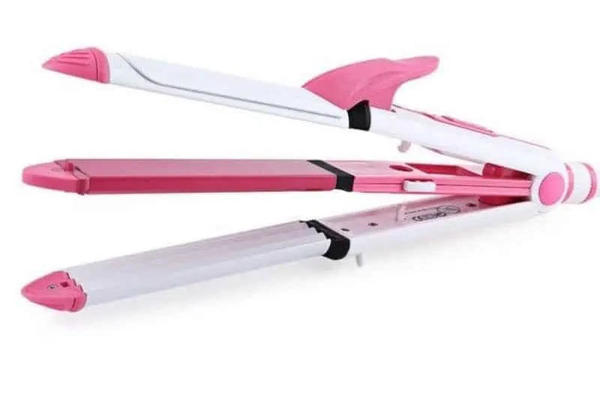 Picture of Kemei KM-1213 Professional Ceramic Coating 3 In 1 Hair Iron Curler Curling Iron Hair Styling