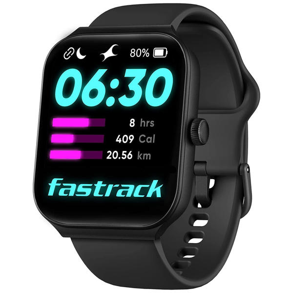 salextra Online Shopping in Bangladesh Fastrack Revoltt FS1 1.83 Display BT Calling Fastcharge 110 Sports Mode 200 WatchFaces Smartwatch Black Strap Free Size