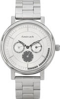 Picture of Fastrack 3276SM01 White Multifunction Chain Watch for Guys