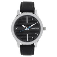 Picture of Fastrack 38051SP01 Analog Grey Dial Silicone Strap Watch for Guys