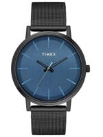Picture of Timex Blue Dial & Black Bracelet Straps Watch TWTG80SMU13