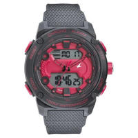 Picture of Fastrack 38065PP04 Streetwear Red & Black Strap Watch for Guys