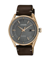 Picture of Citizen Eco Drive Leather Band Men’s Watch (BM6983-00H)