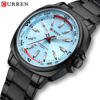 Picture of Curren 8455 Luxury Brand Watch for Men - Sky Black