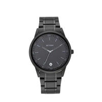 Picture of TITAN 1806NM01 Workwear Black Dial & Metal Strap Men’s Watch