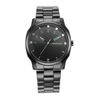 Picture of Fastrack 3255NM02 Stunners Black Dial Stainless Steel Watch for Guys