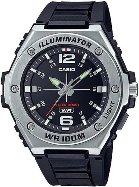 Picture of Casio MWA-100H-1AVDF Youth Illuminator Fiber Belt Men’s Watch