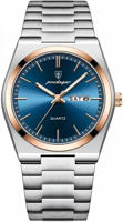 Picture of Poedagar 930 Business Luminous Stainless Men’s Watch - Blue Gold