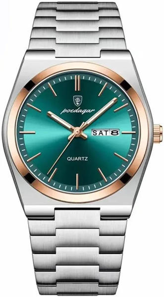 Picture of Poedagar 930 Business Luminous Stainless Men’s Watch - Green