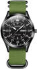 Picture of Olevs 9973 Day Date Nylon Strap Men’s Watch - Green Black