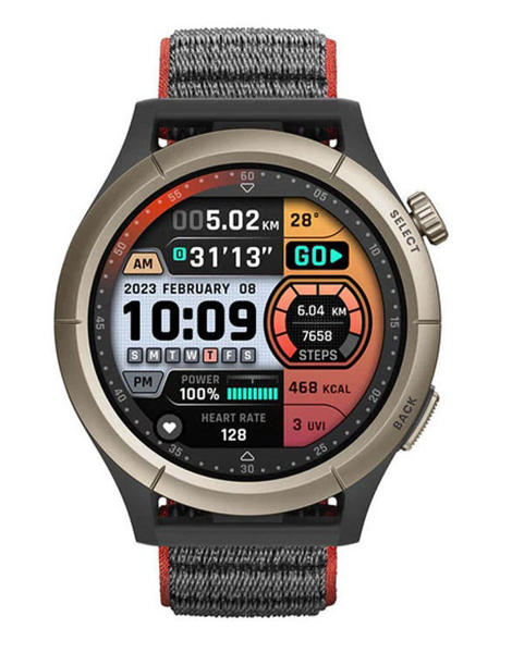 Picture of Amazfit Cheetah Pro 1.45" AMOLED CorningÂ® GorillaÂ® Glass 3 Dual-Band GPS 5ATM Sports Design (Round)