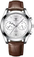 Picture of Trsoye 6609 Belt Watch for Men – Chocolate & White